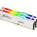 Оперативная память 32Gb DDR5 6400MHz Kingston Fury Beast RGB (KF564C32BWEAK2-32) (2x16Gb KIT)