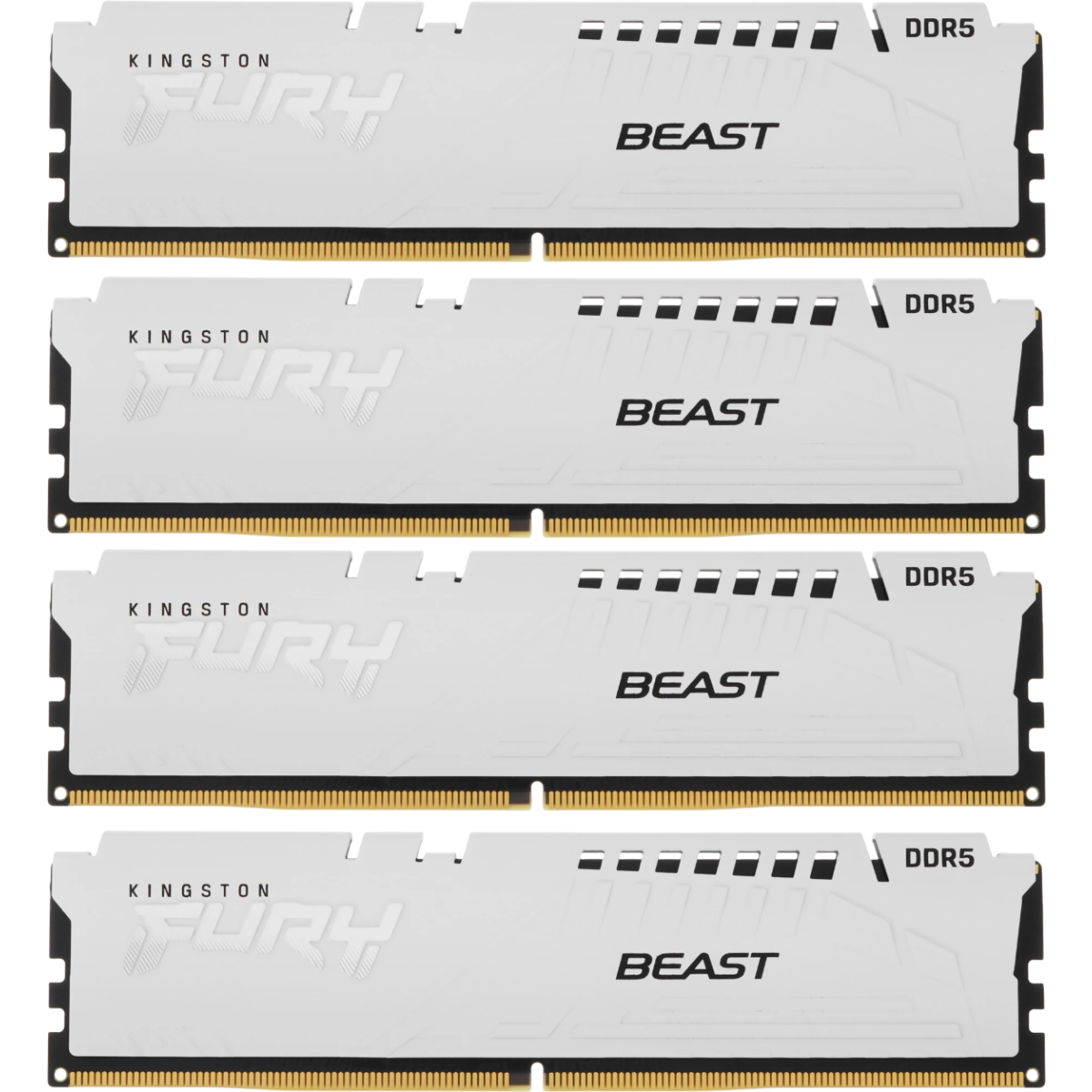 Оперативная память 64Gb DDR5 5200MHz Kingston Fury Beast (KF552C40BWK4-64) (4x16Gb KIT)