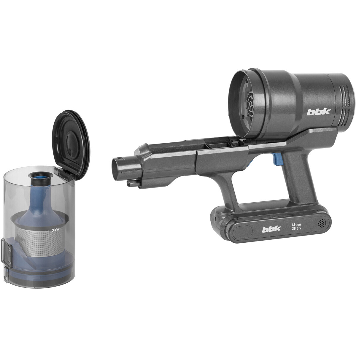 Пылесос BBK BV3005 Grey/Blue - фото 13