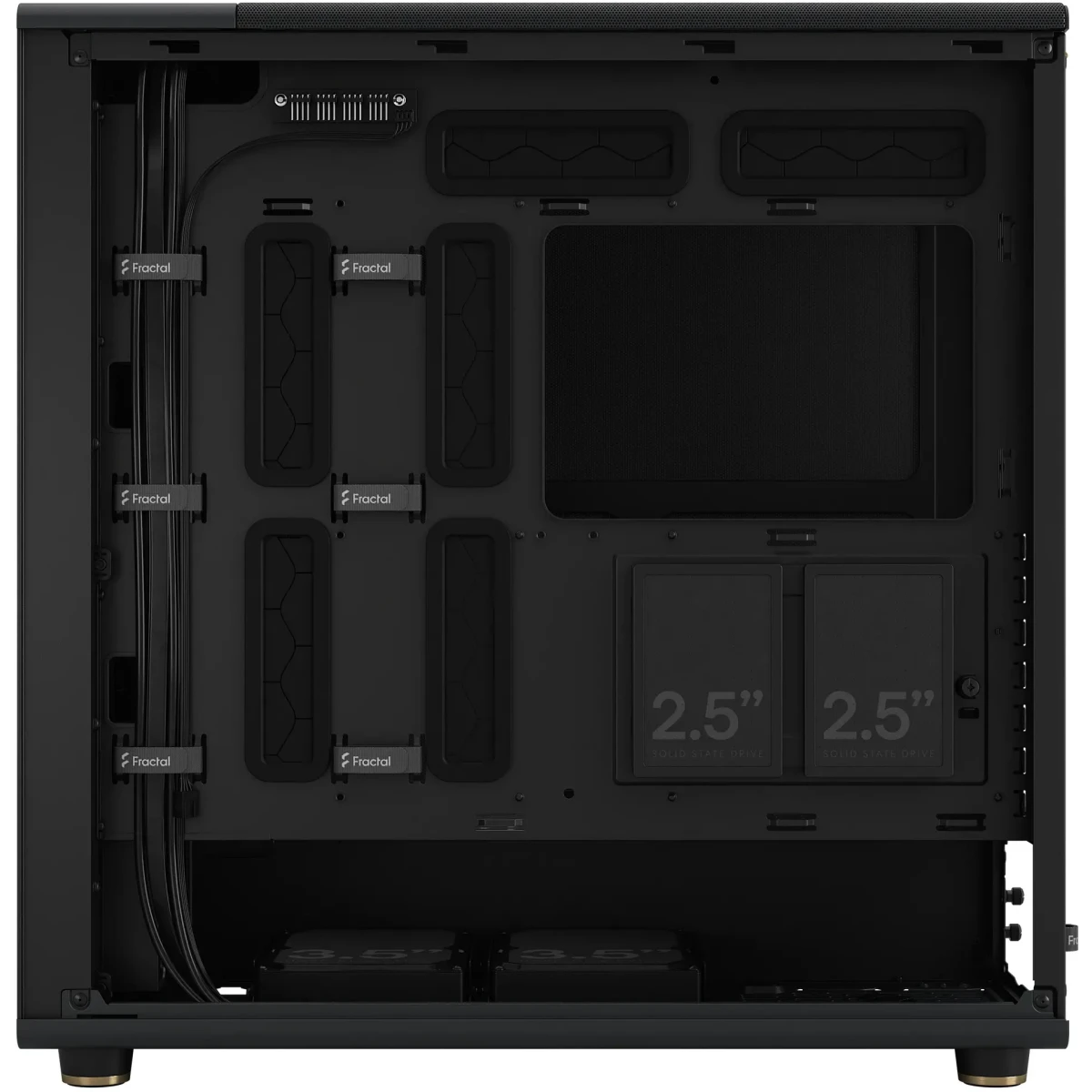 Корпус Fractal Design North XL Charcoal Black - FD-C-NOR1X-01 - фото 13