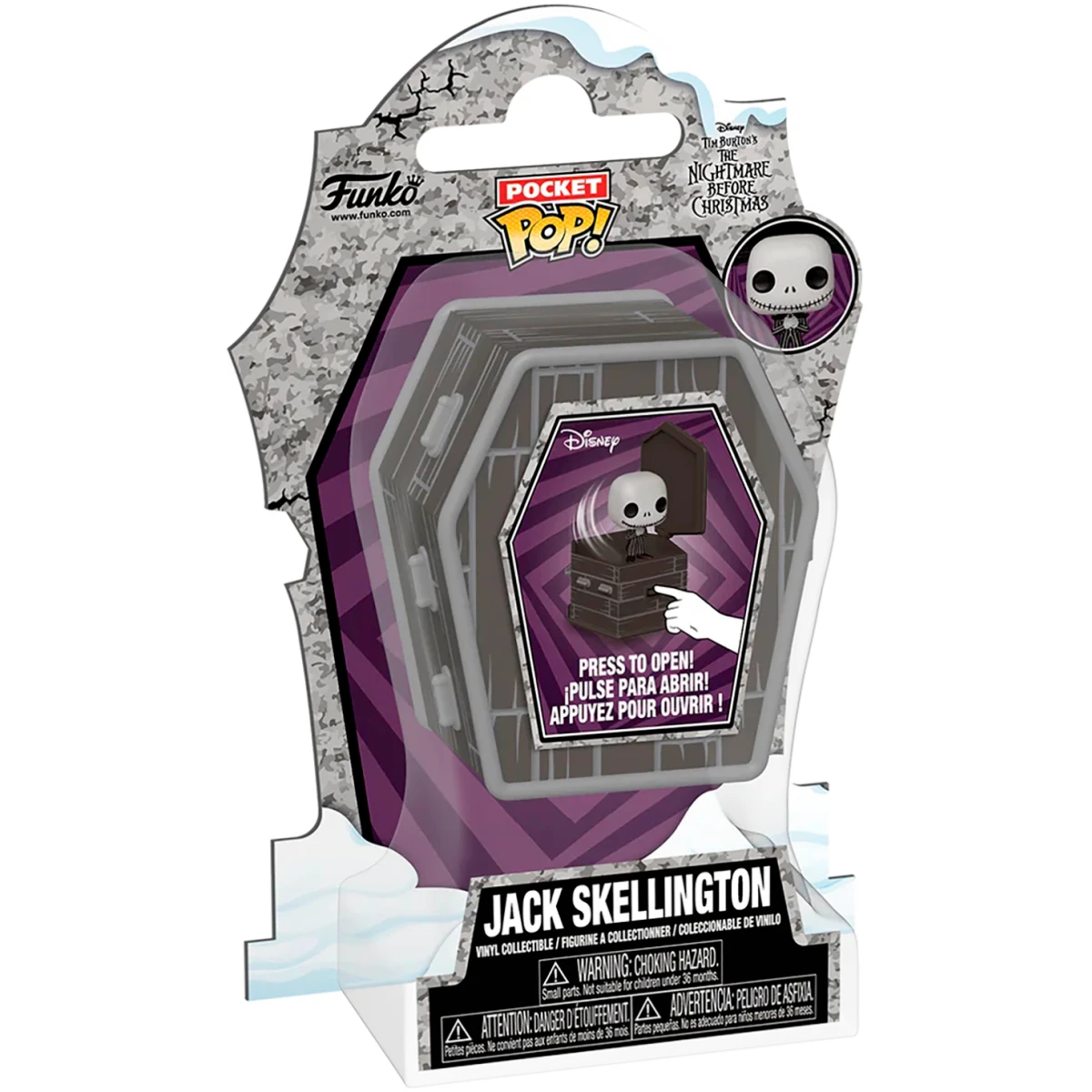 Фигурка Funko Pocket POP! Coffin Disney TNBC Jack Skellington - 79910 - фото 2