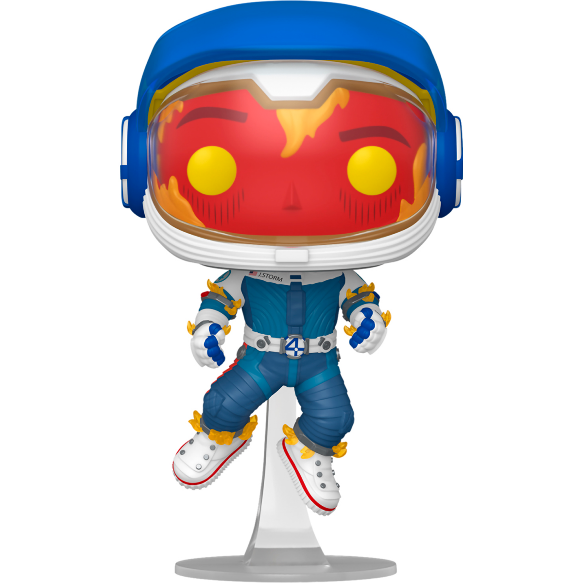 Фигурка Funko POP! Bobble Marvel Fantastic Four FF Human Torch (85358)