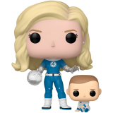 Фигурка Funko POP! Bobble Marvel Fantastic Four FF Invisible Woman & Franklin (83583)