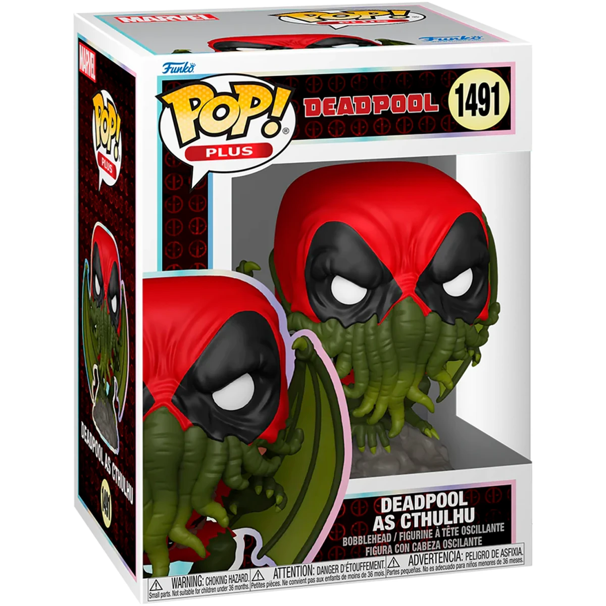 Фигурка Funko POP! Plus Bobble Marvel Deadpool Lit Cls Deadpool As Cthulhu - 83984 - фото 2