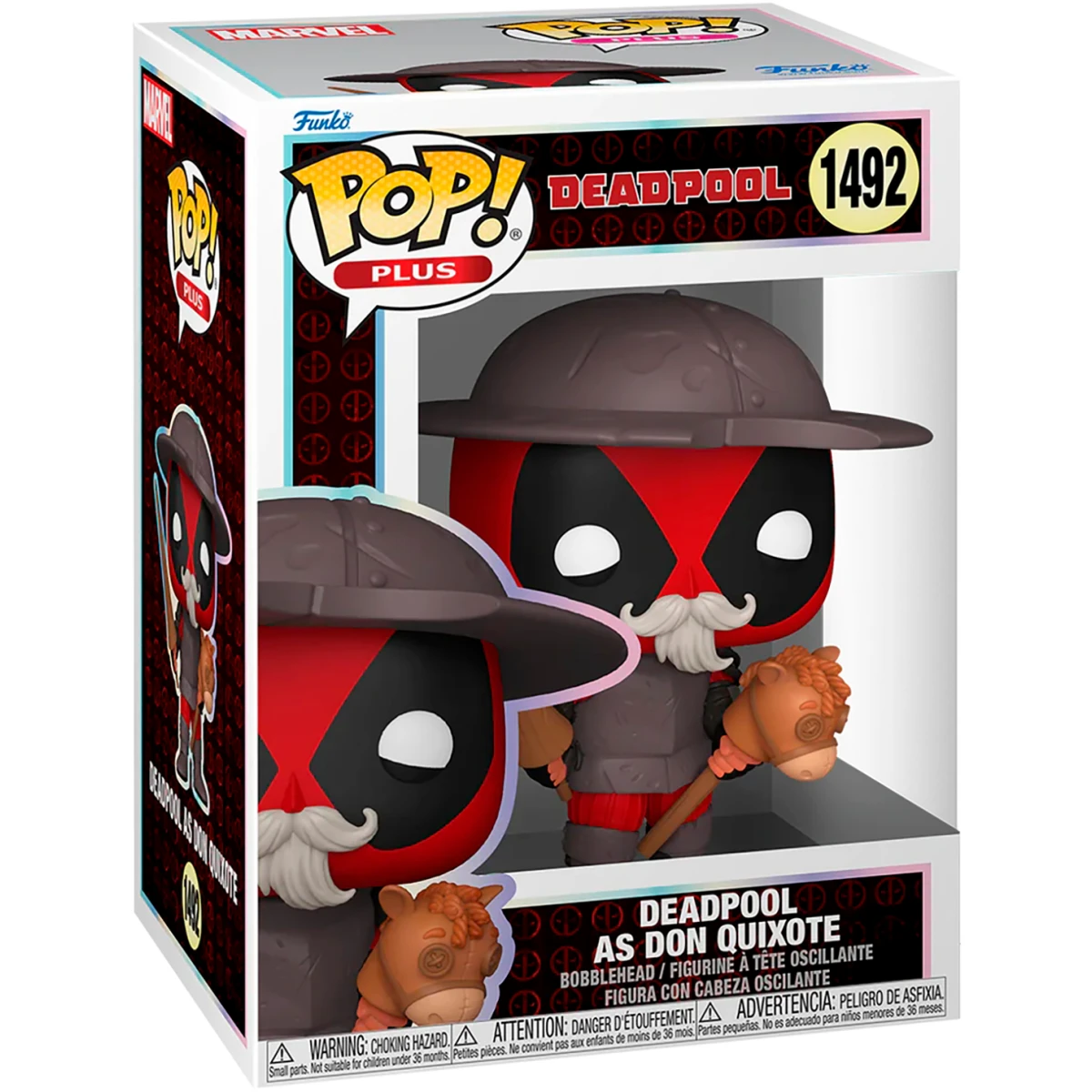Фигурка Funko POP! Plus Bobble Marvel Deadpool Lit Cls Deadpool As Don Quixote - 83985 - фото 2