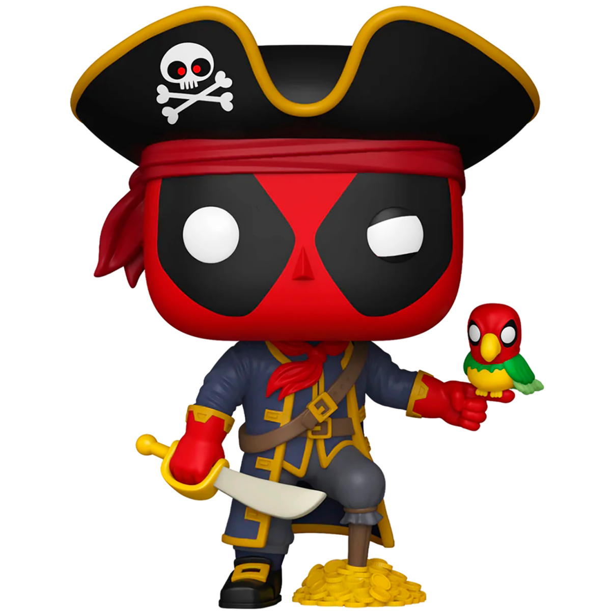 Фигурка Funko POP! Plus Bobble Marvel Deadpool Lit Cls Deadpool As Long John Silver - 83986