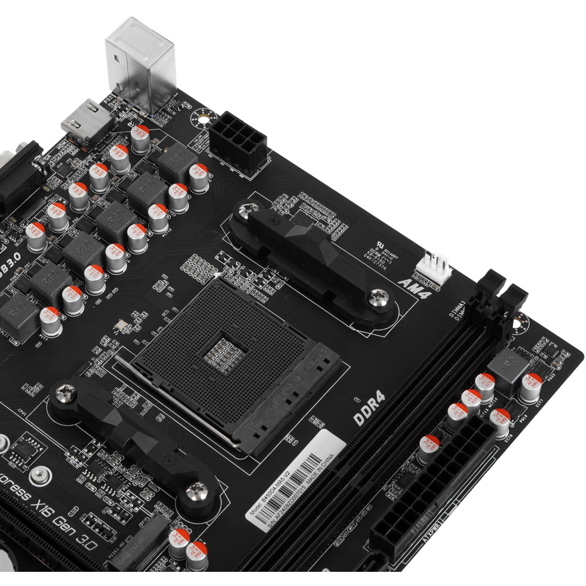 Материнская плата AFOX B450D4-MA5-V2 - фото 4