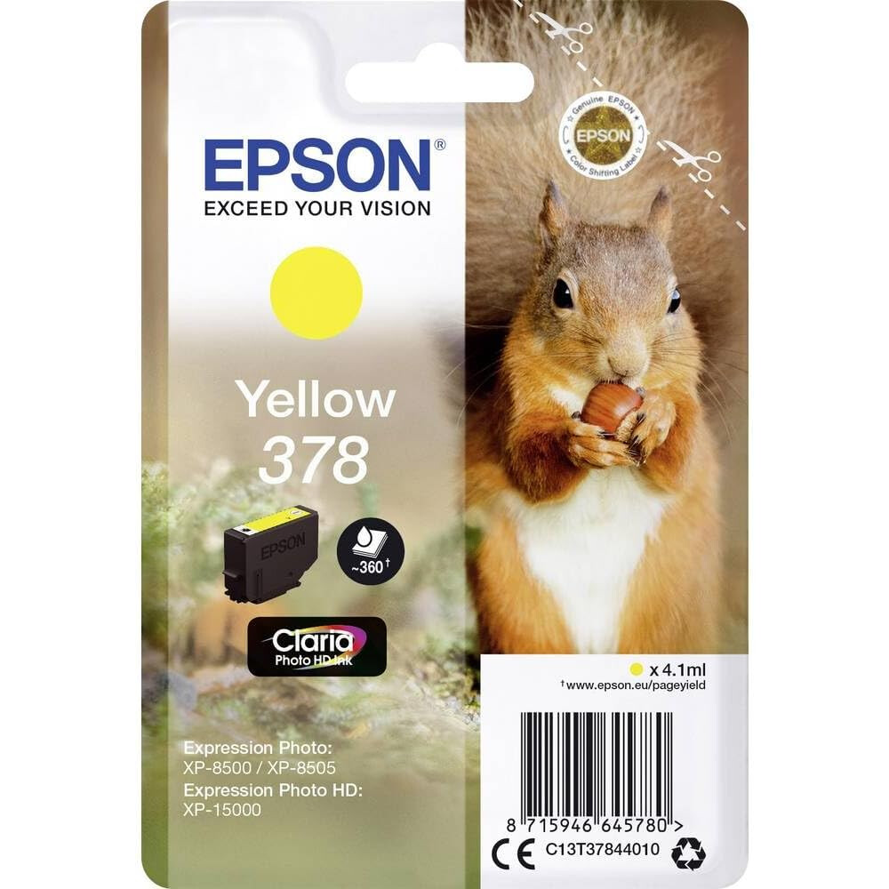 Картридж Epson C13T37844010 Yellow