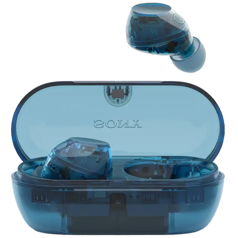 Гарнитура Sony WF-C710N Glass Blue - WF-C710N/LZ E - фото 5