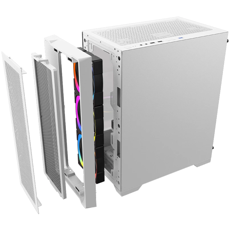 Корпус 1STPLAYER TRILOBITE T4 ARGB White - T4-WH-4FS7-W - фото 3