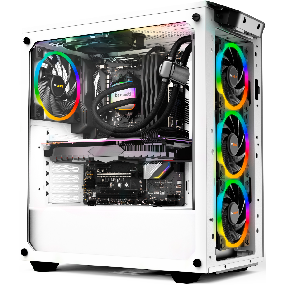 Система жидкостного охлаждения Be Quiet Pure Loop 2 FX Black 360mm - BW015 - фото 4