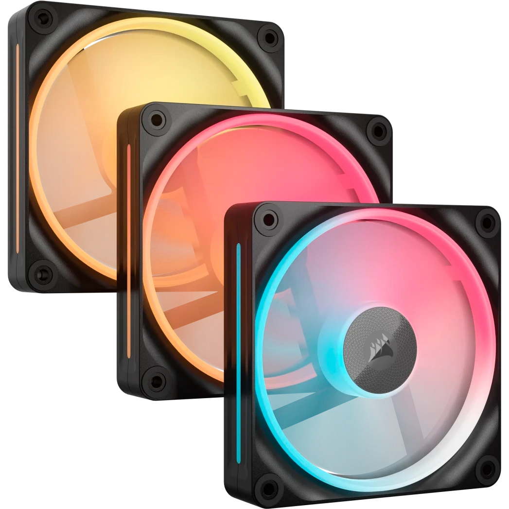Вентилятор для корпуса Corsair iCUE LINK LX120-R RGB Black (CO-9051050-WW)