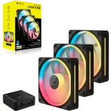 Вентилятор для корпуса Corsair iCUE LINK LX120-R RGB Black (CO-9051050-WW)