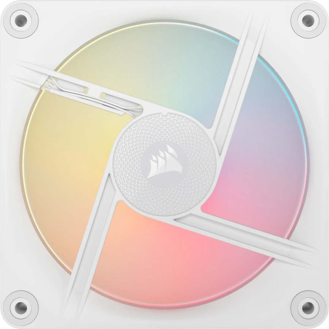 Вентилятор для корпуса Corsair iCUE LINK LX120-R RGB White (CO-9051054-WW) - фото 2