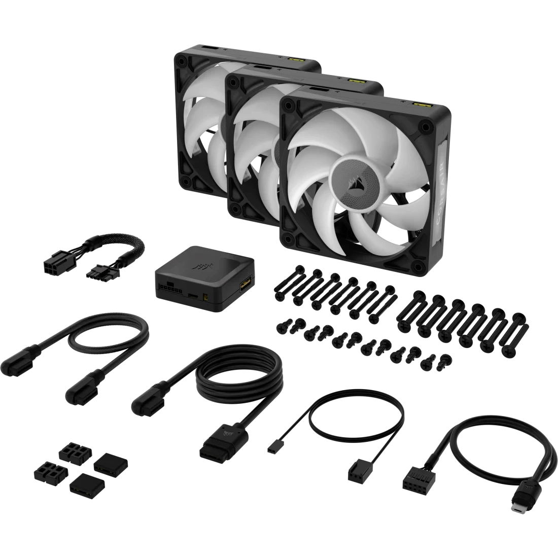 Вентилятор для корпуса Corsair iCUE LINK RX120 MAX RGB Black (CO-9051034-WW) - фото 3