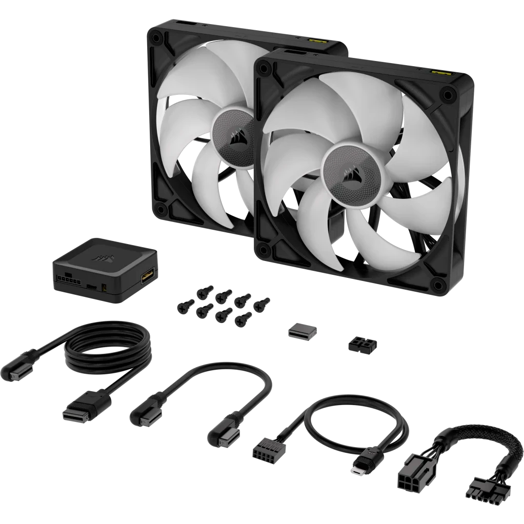 Вентилятор для корпуса Corsair iCUE LINK RX140 RGB Black (CO-9051020-WW) - фото 2