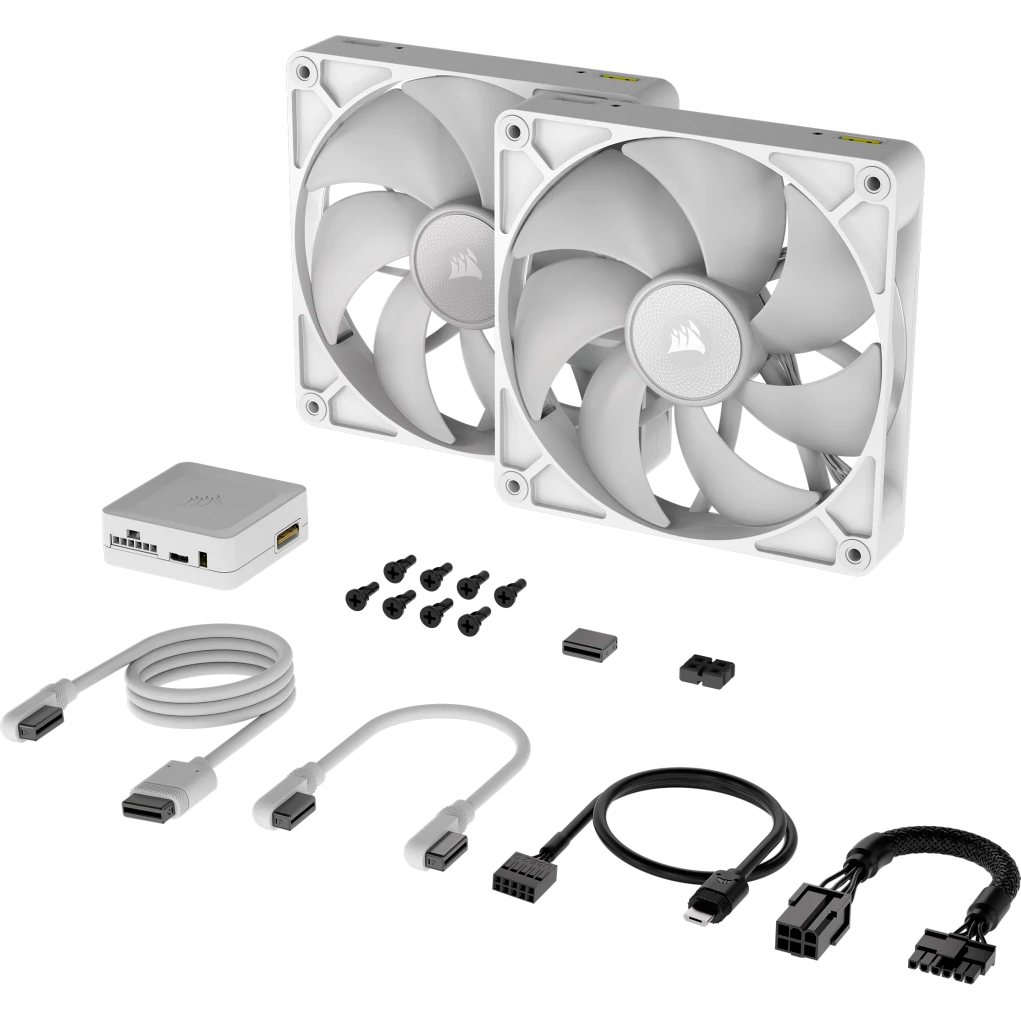 Вентилятор для корпуса Corsair iCUE LINK RX140 RGB White (CO-9051024-WW) - фото 2