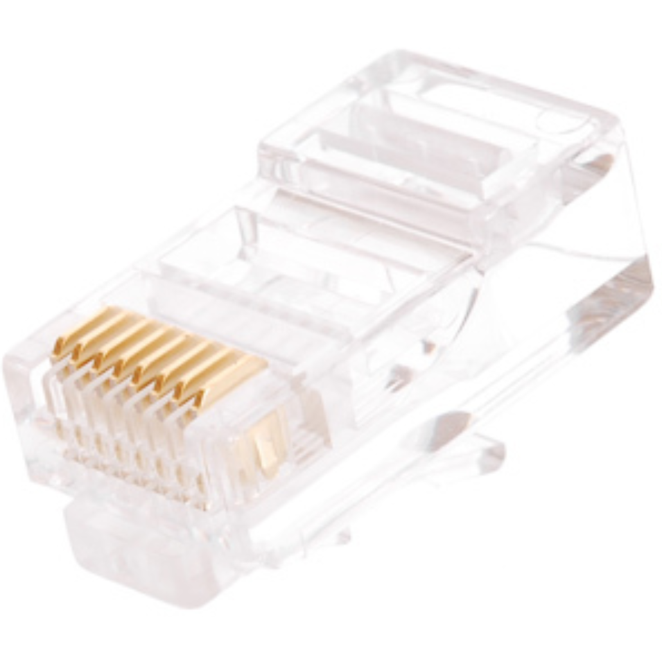 Коннектор RJ-45 NIKOMAX NMC-RJ88RZ50UD1-BK-100, 100 шт.