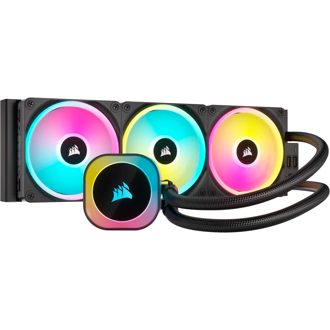 Система жидкостного охлаждения Corsair iCUE LINK H150i RGB Black (CW-9061003-WW)
