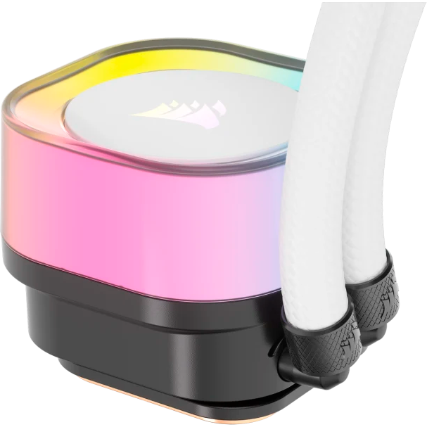 Система жидкостного охлаждения Corsair iCUE LINK H150i RGB White (CW-9061006-WW) - фото 7