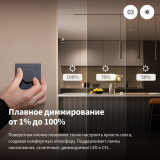 Умный диммер Aqara H2 Graphite (KD-R01D_GR)