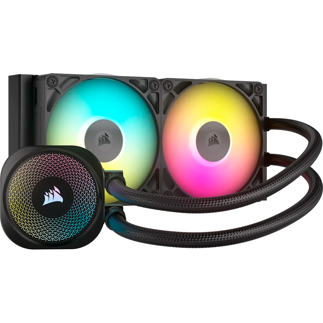 Система жидкостного охлаждения Corsair iCUE LINK TITAN 240 RX RGB Black (CW-9061016-WW)