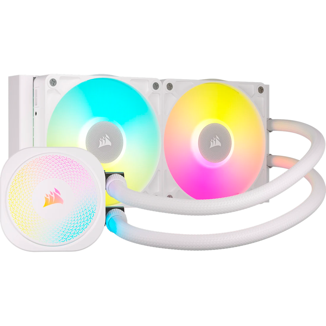 Система жидкостного охлаждения Corsair iCUE LINK TITAN 240 RX RGB White (CW-9061020-WW)