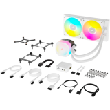 Система жидкостного охлаждения Corsair iCUE LINK TITAN 240 RX RGB White (CW-9061020-WW)