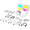 Система жидкостного охлаждения Corsair iCUE LINK TITAN 240 RX RGB White (CW-9061020-WW) - фото 4