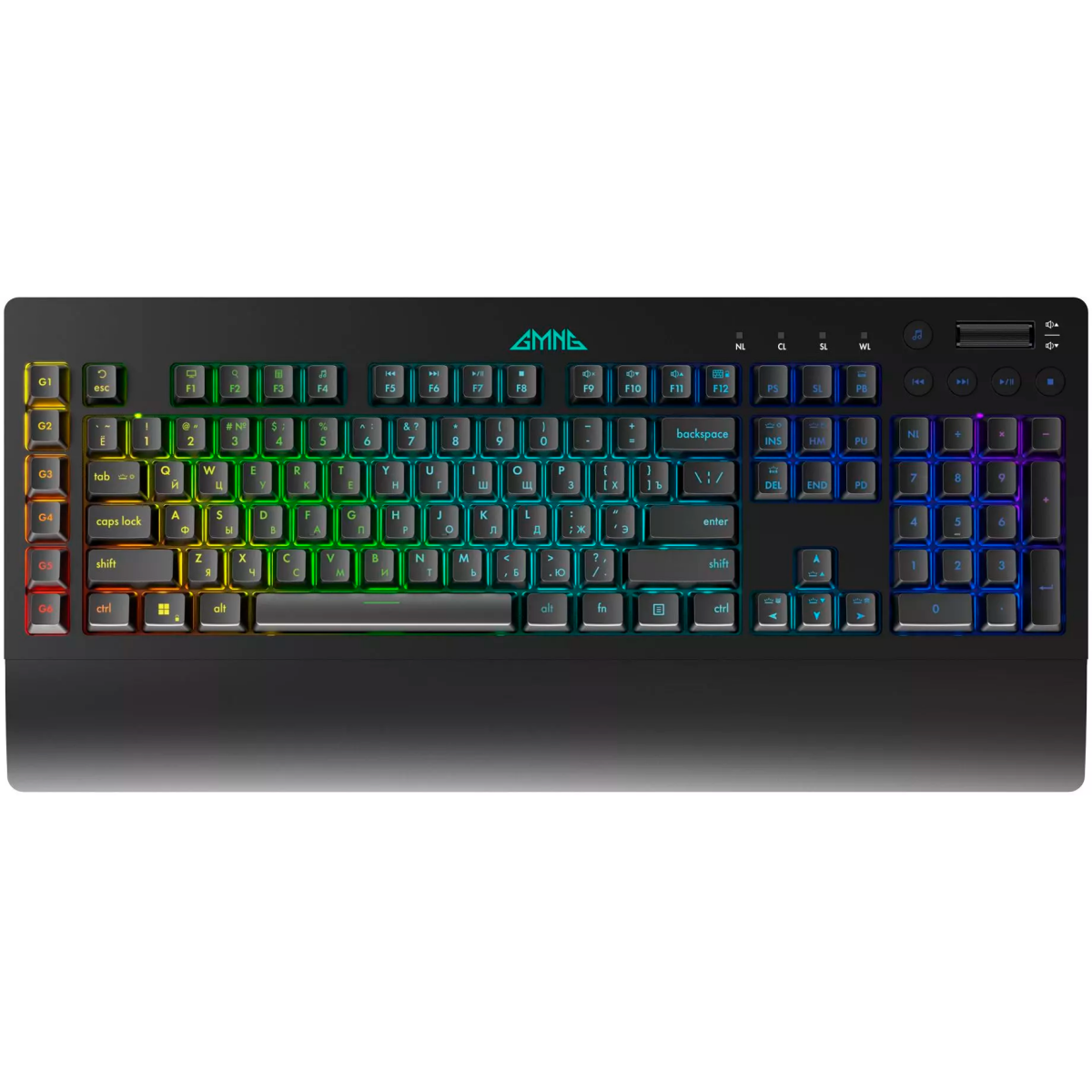 Клавиатура GMNG GG-KB770XP Black - 1901099 - фото 3