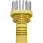 Пароочиститель Polaris PSC 1711C Yellow/Black - фото 6