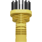 Пароочиститель Polaris PSC 1711C Yellow/Black - фото 7