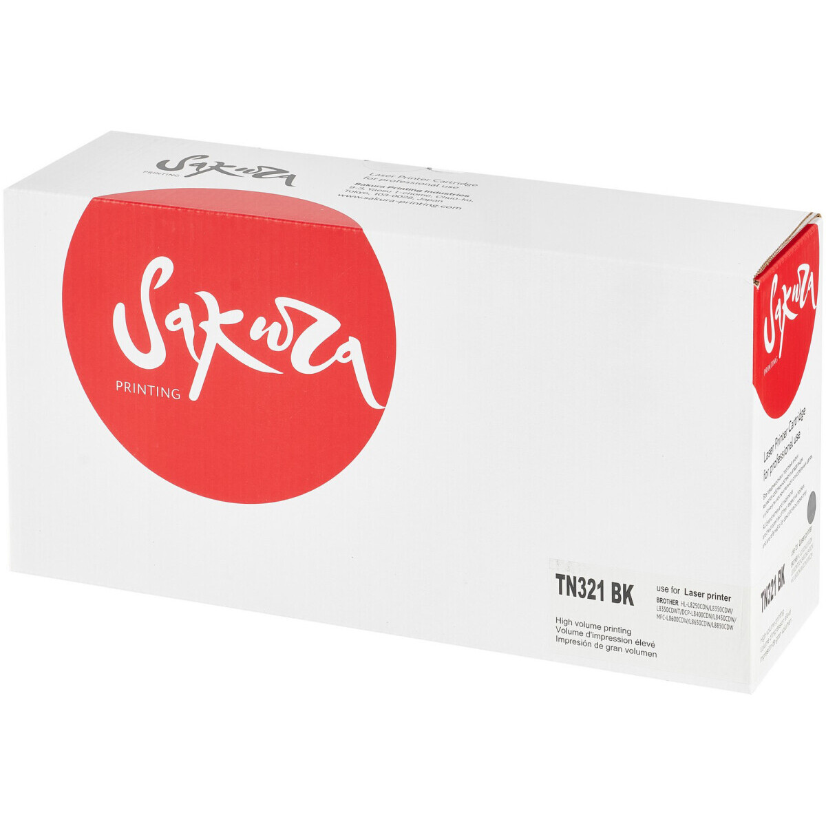 Картридж Sakura SATN321BK Black