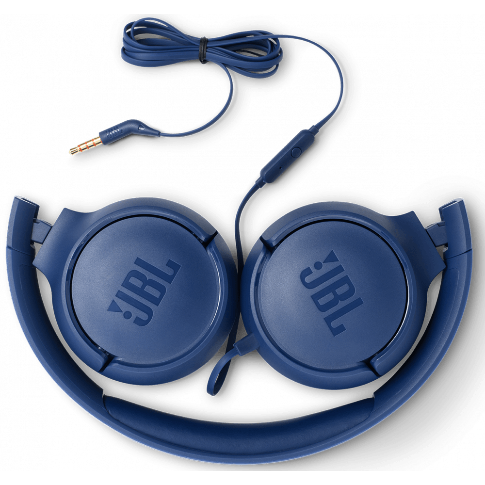 Гарнитура JBL Tune 500 Blue - JBLT500BLU - фото 3