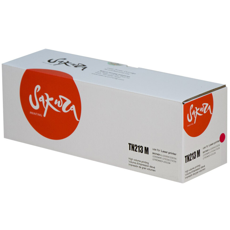 Картридж Sakura SATN213M Magenta