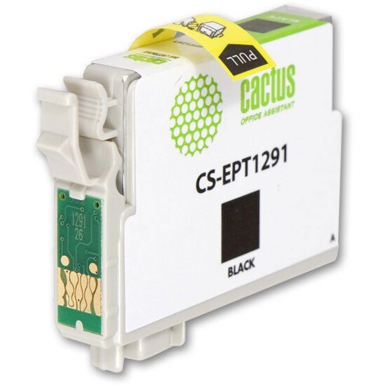 Картридж Cactus CS-EPT1291 Black
