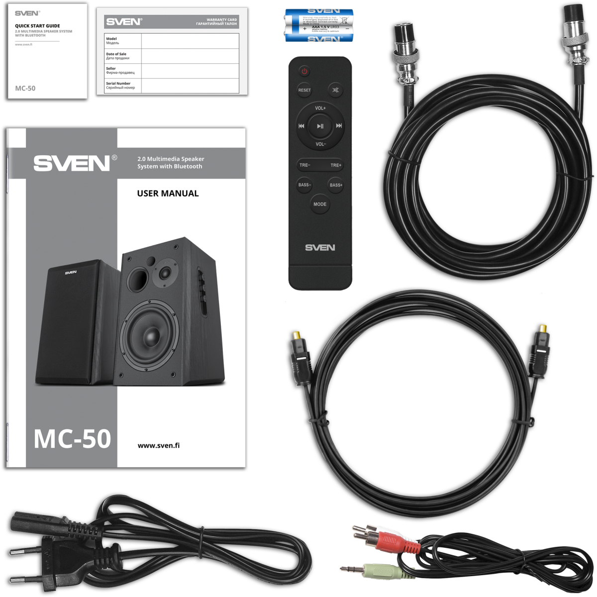 Колонки Sven MC-50 Black - SV-022662 - фото 10