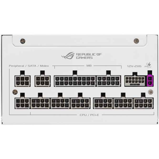 Блок питания 1000W ASUS ROG Strix Platinum White Edition - 90YE00W4-B0NA00 - фото 4