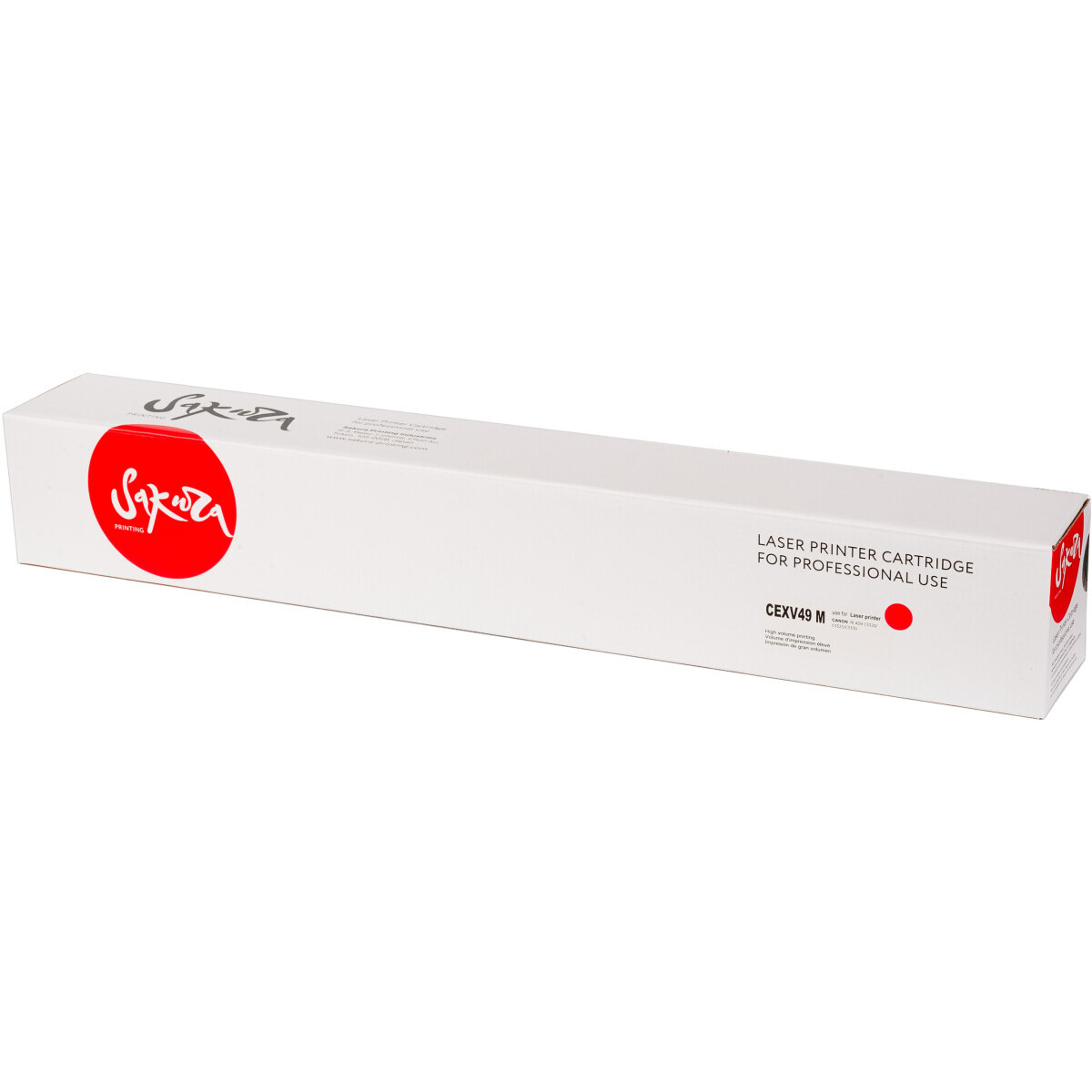 Картридж Sakura SACEXV49M Magenta