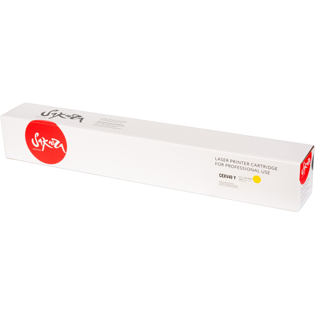 Картридж Sakura SACEXV49Y Yellow