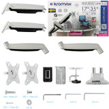 Кронштейн Kromax OFFICE-22 Silver (90636)
