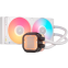 Система жидкостного охлаждения Corsair iCUE LINK TITAN 240 RX LCD White (CW-9061025-WW) - фото 2