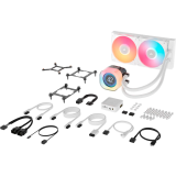 Система жидкостного охлаждения Corsair iCUE LINK TITAN 240 RX LCD White (CW-9061025-WW)
