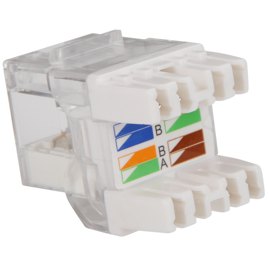 Вставка RJ-45 Lanmaster LAN-OKi45U5E/180 - фото 2