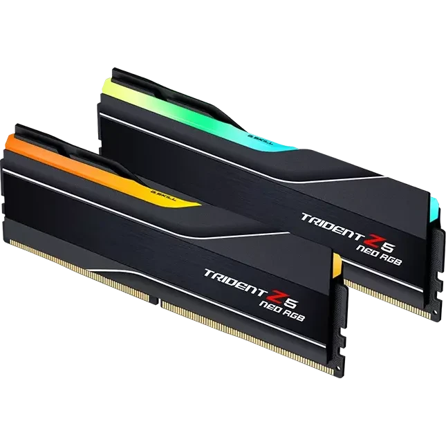 Оперативная память 96Gb DDR5 6000MHz G.Skill Trident Z5 Neo RGB (F5-6000J2836F48GX2-TZ5NR) (2x48Gb KIT)