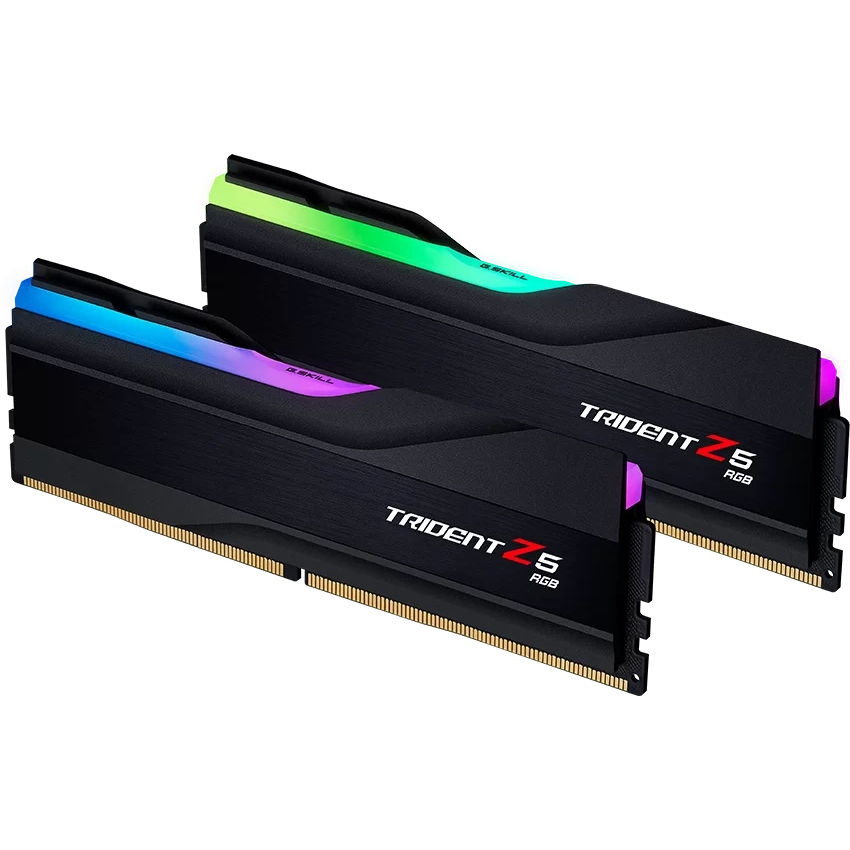 Оперативная память 64Gb DDR5 6000MHz G.Skill Trident Z5 RGB (F5-6000J2836G32GX2-TZ5RK) (2x32Gb KIT)