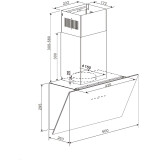 Вытяжка Weissgauff Zibal 60 BLX Sensor (430904)