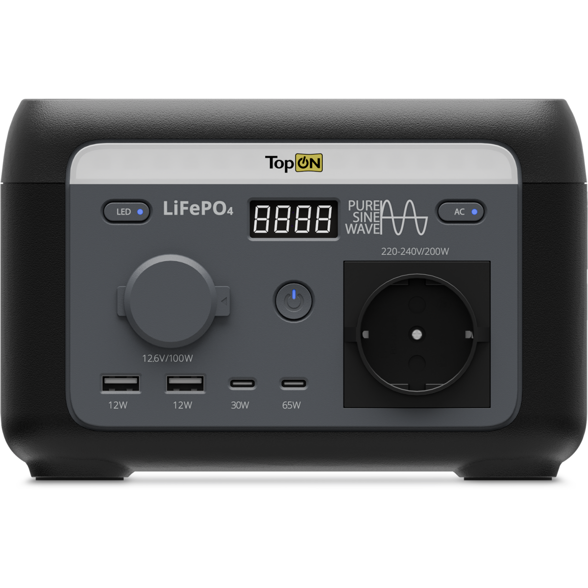 Портативная зарядная станция TopON TOP-H200 - фото 2