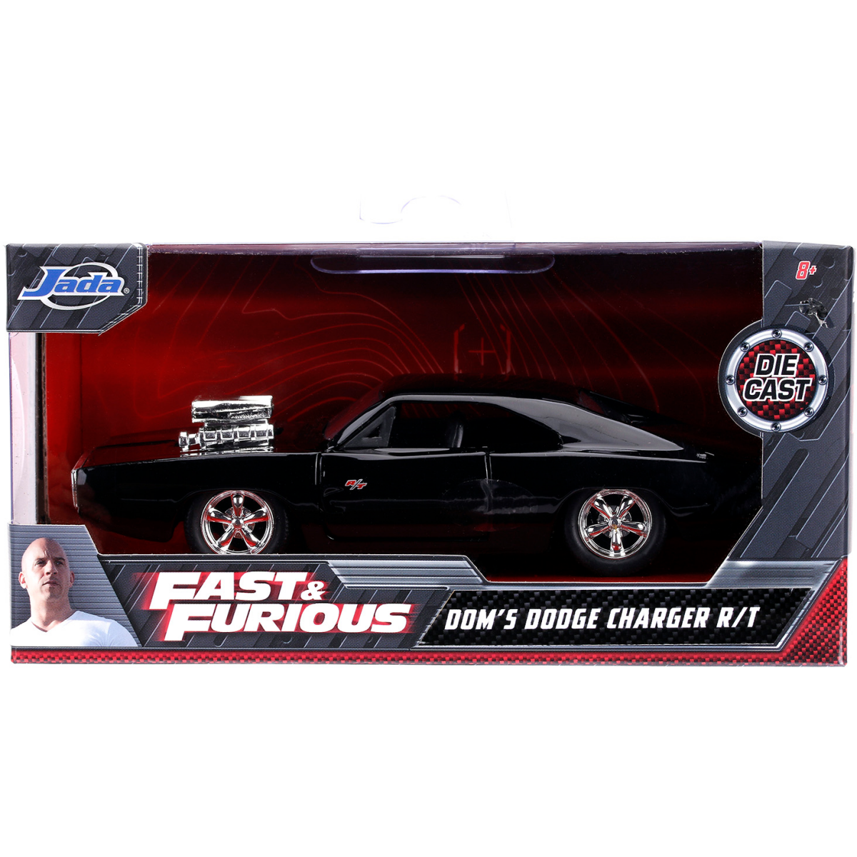Коллекционная модель Jada Toys Fast & Furious 1970 Dodge Charger-Street - 97042 - фото 6