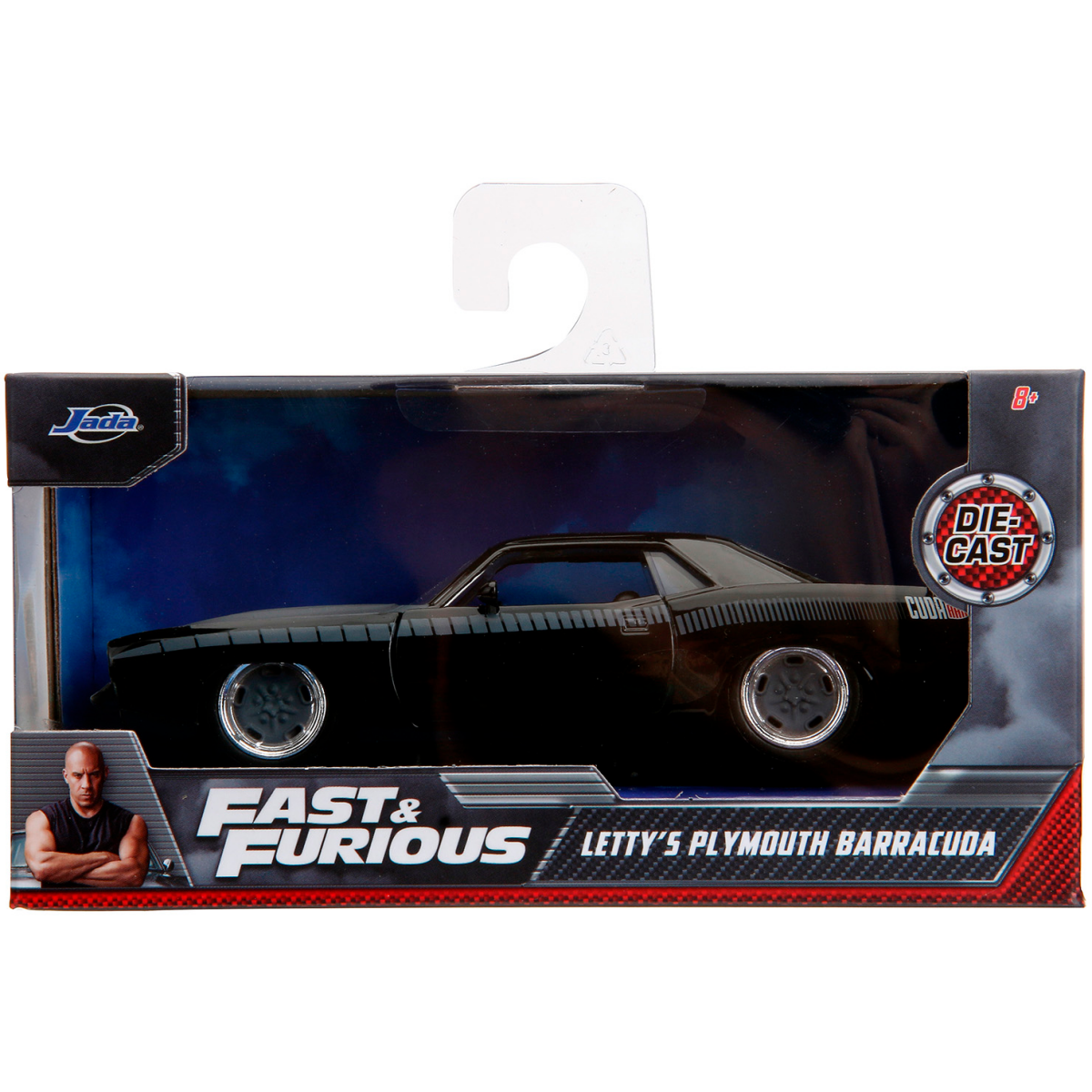 Коллекционная модель Jada Toys Fast & Furious 1973 Plymouth Barracuda - 97206 - фото 5